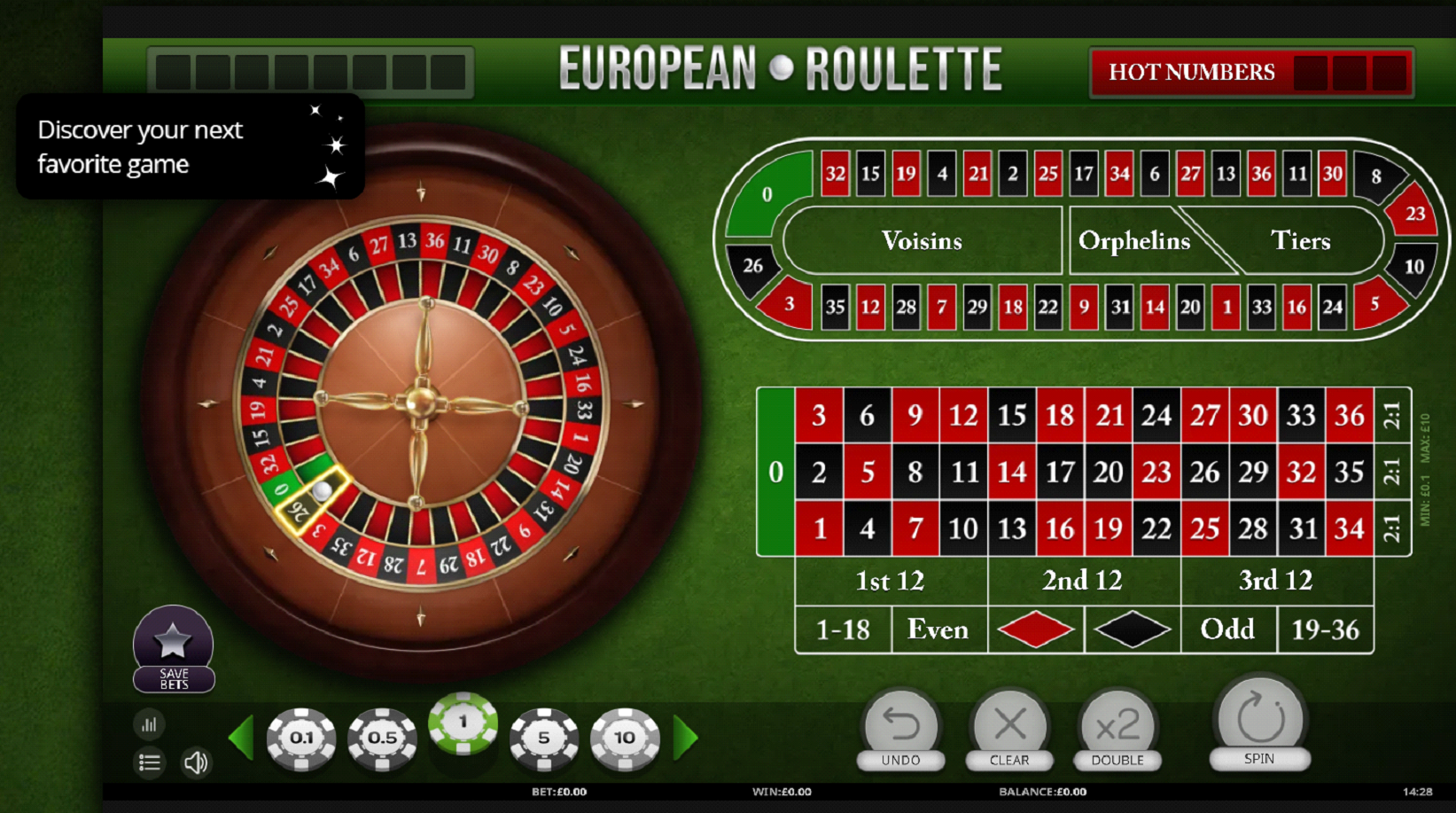 Luckland Casino roulette