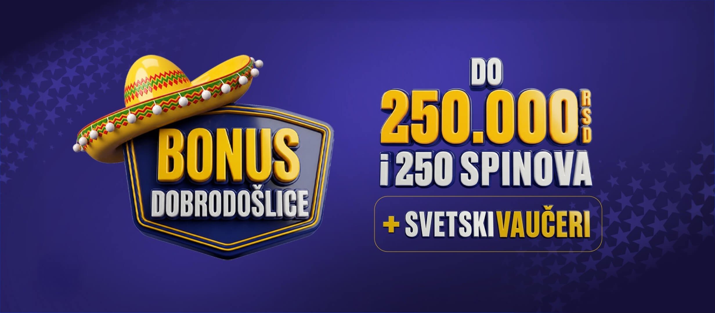 Freebet Mozzart Bet 254500 RSD.
