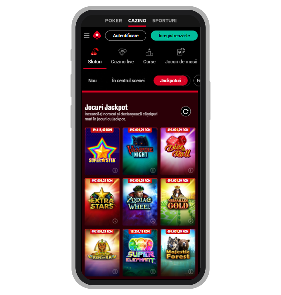 Jackpoturi PokerStars