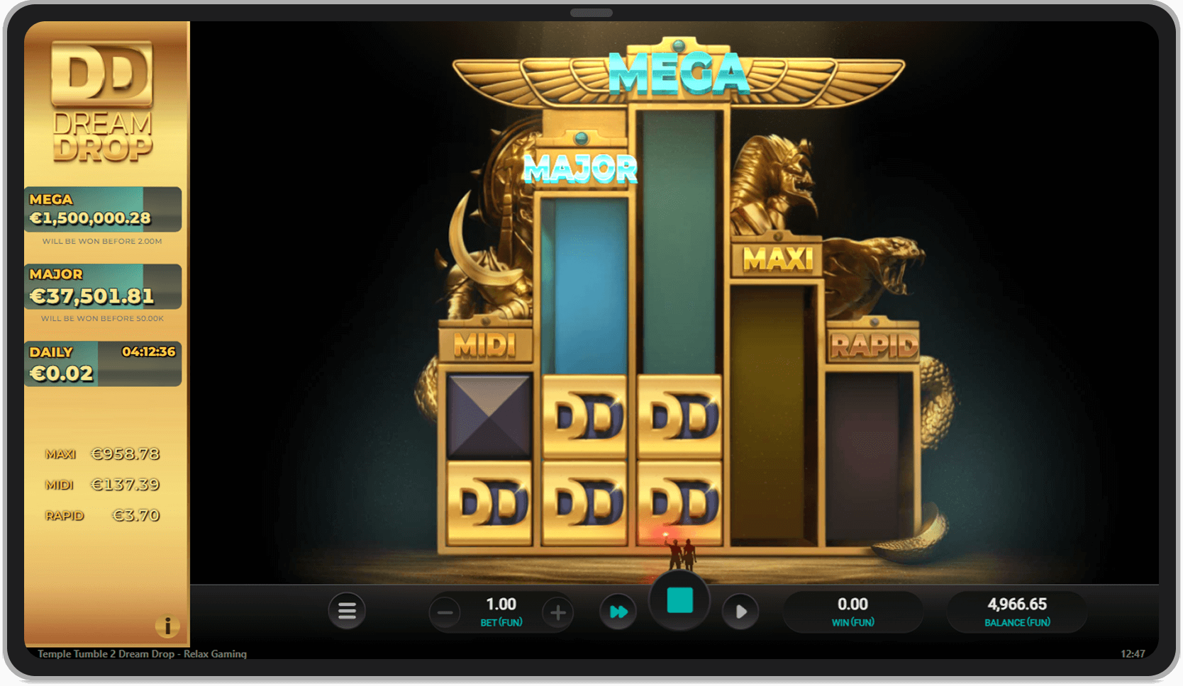 Jackpot spin
