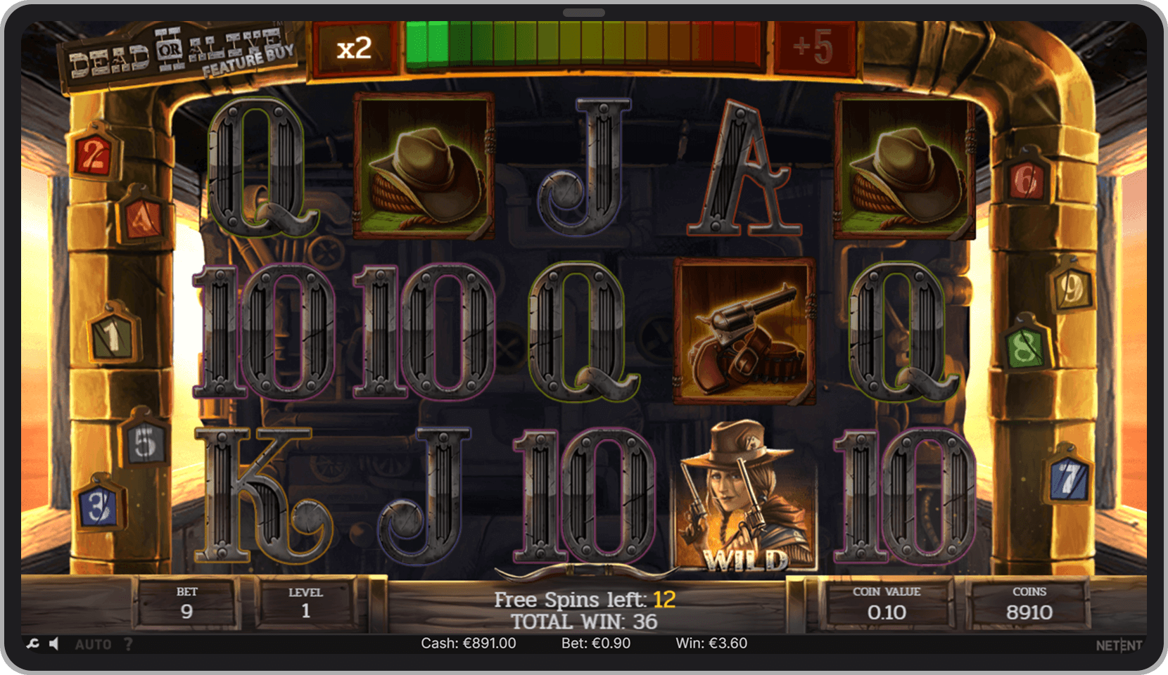 Bonus Game Train Heist