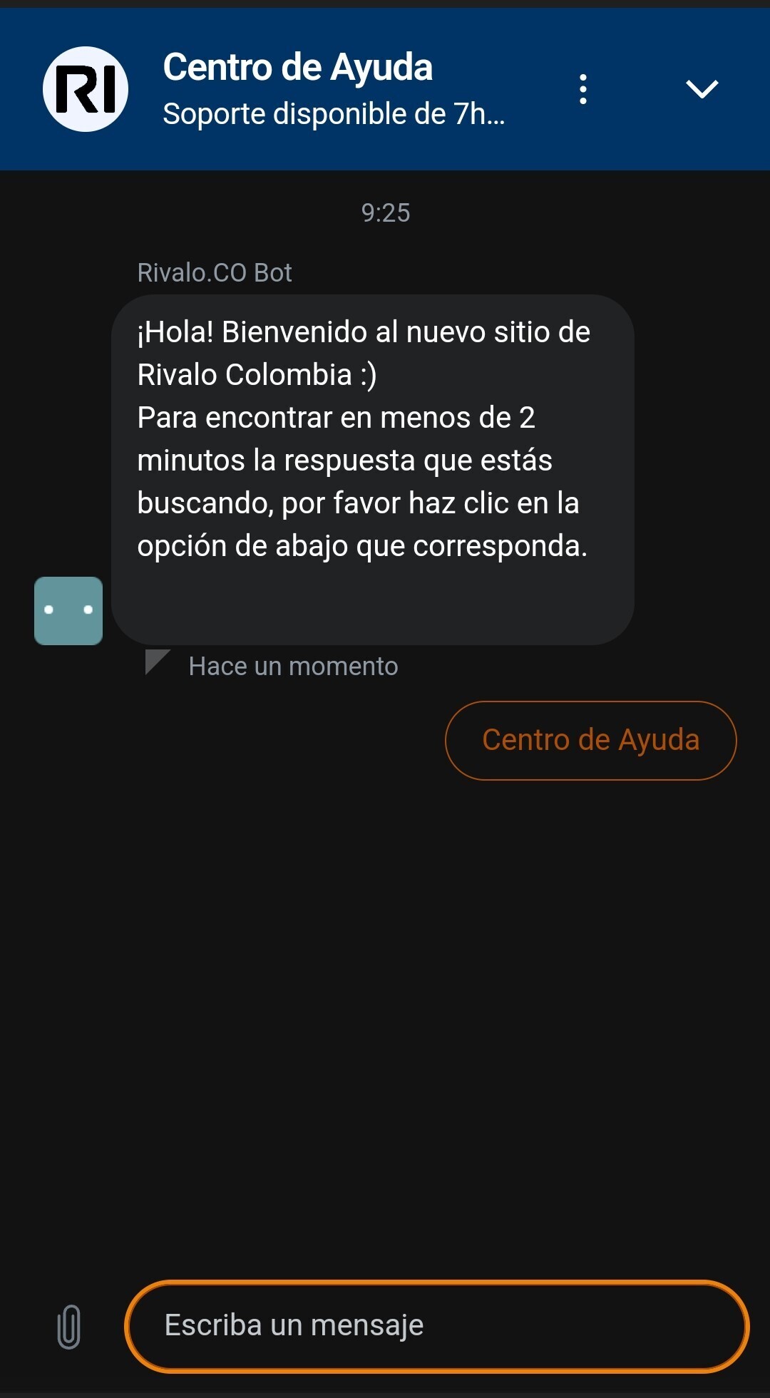 Chat en vivo