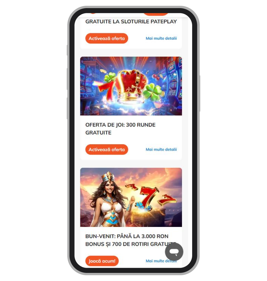 Bonusuri și promoții Luck Casino