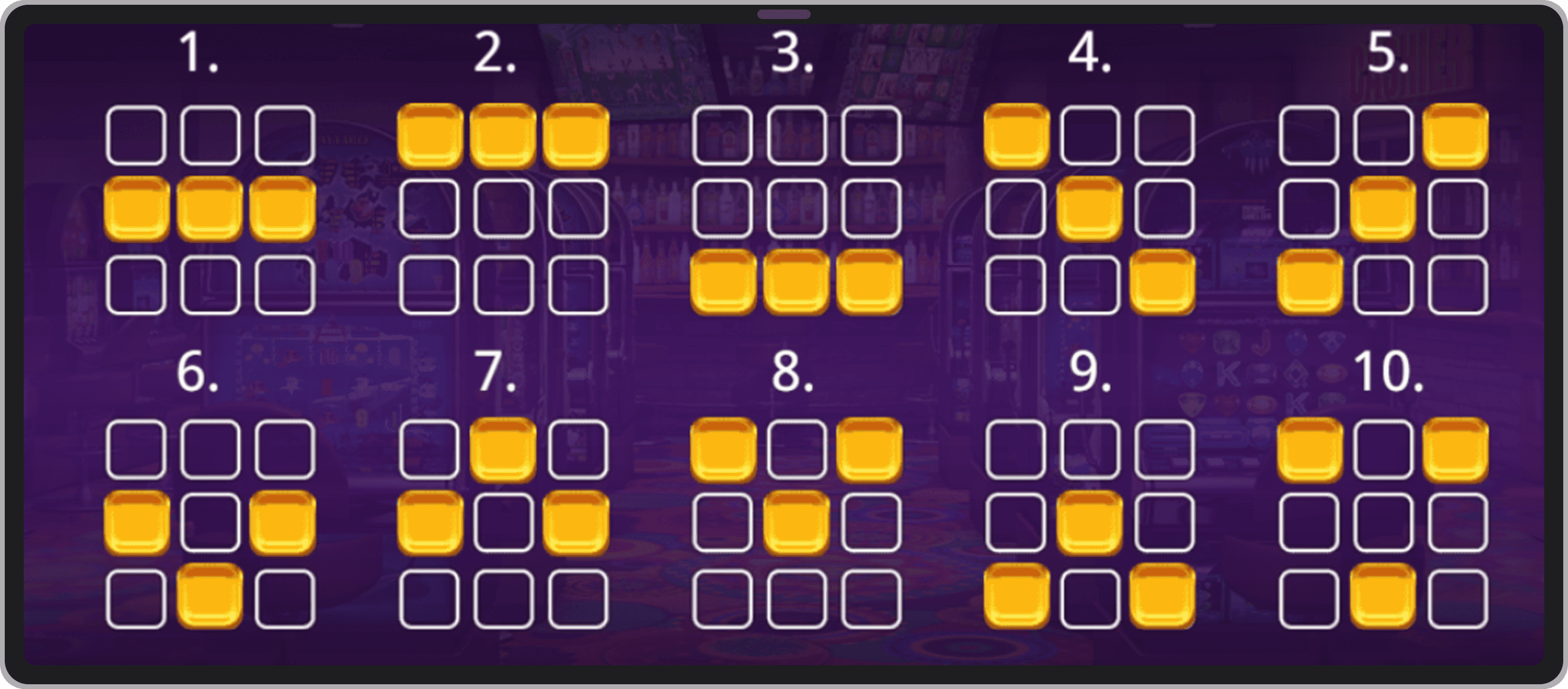 Линии выплат