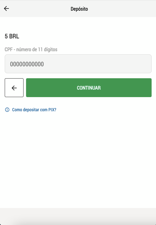 Digite seus dados pessoais para finalizar o pagamento
