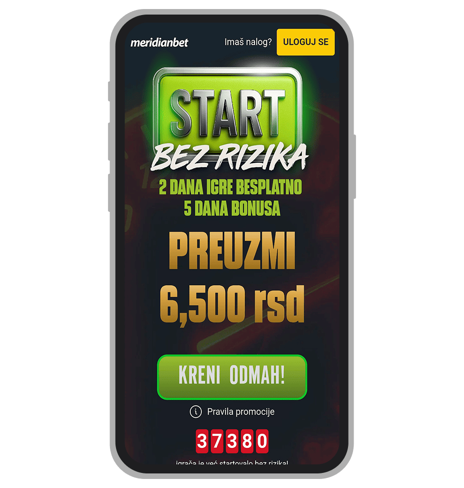 MeridianBet freebet bonus