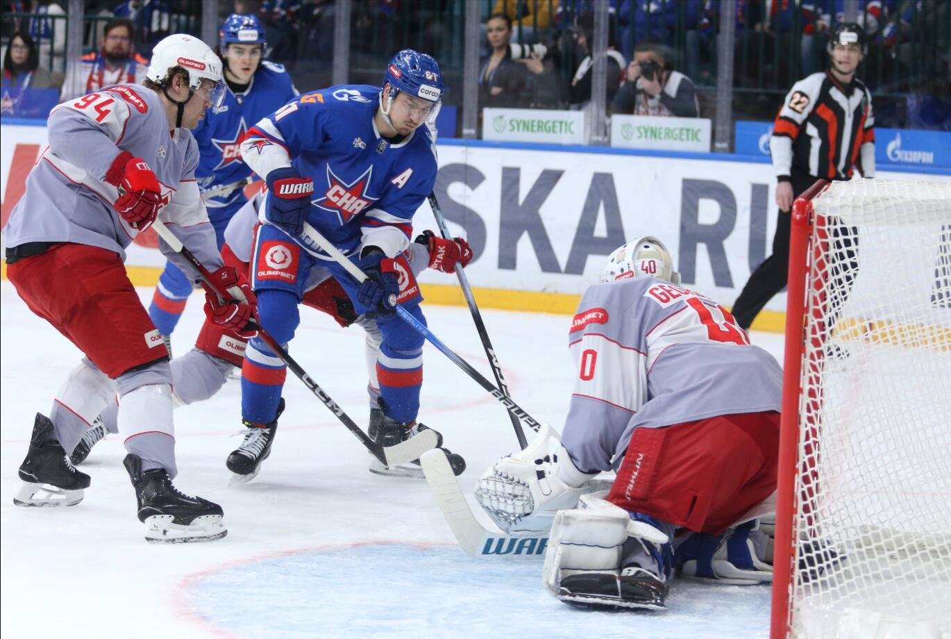 СКА потерпел шестое поражение подряд, всухую проиграв «Спартаку».