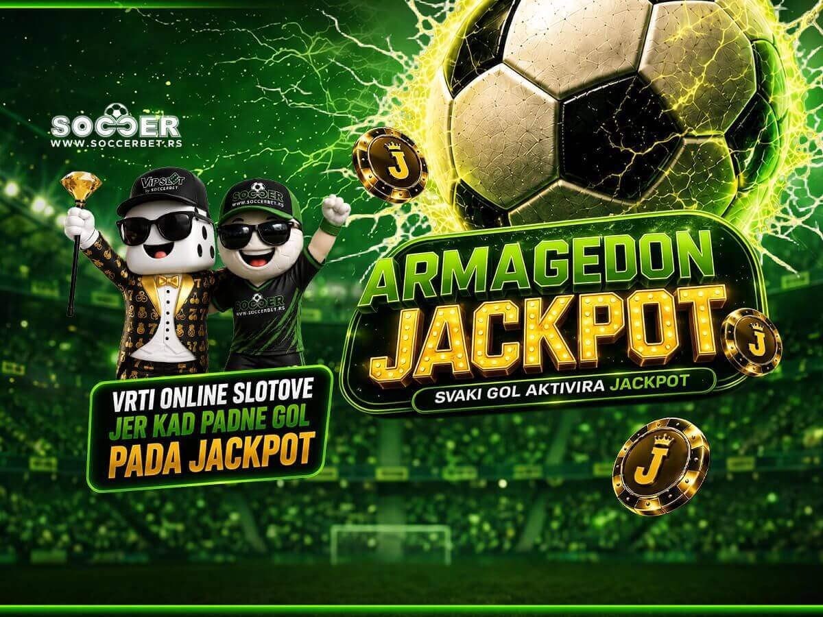 Keš bonus SoccerBet 100000 RSD.