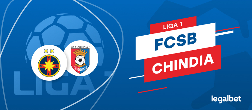 FCSB - Chindia Târgovişte: cote la pariuri şi statistici