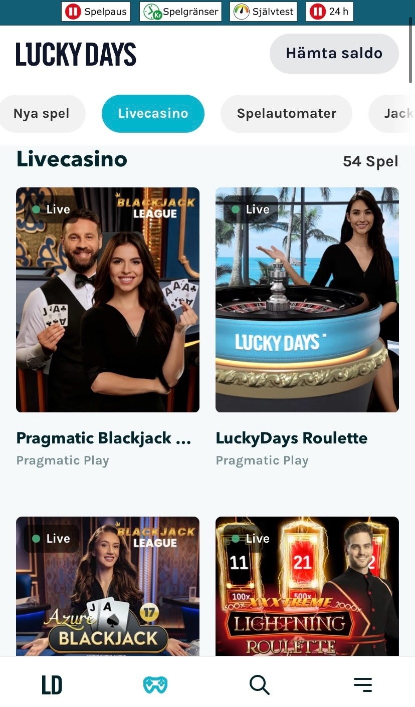 Livecasino