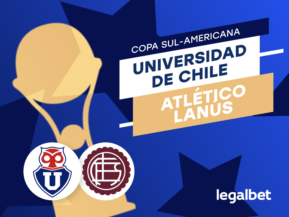 Legalbet.com.br: Universidad de Chile x Lanús — Semifinal da Copa Sul-Americana 2025 (ida).