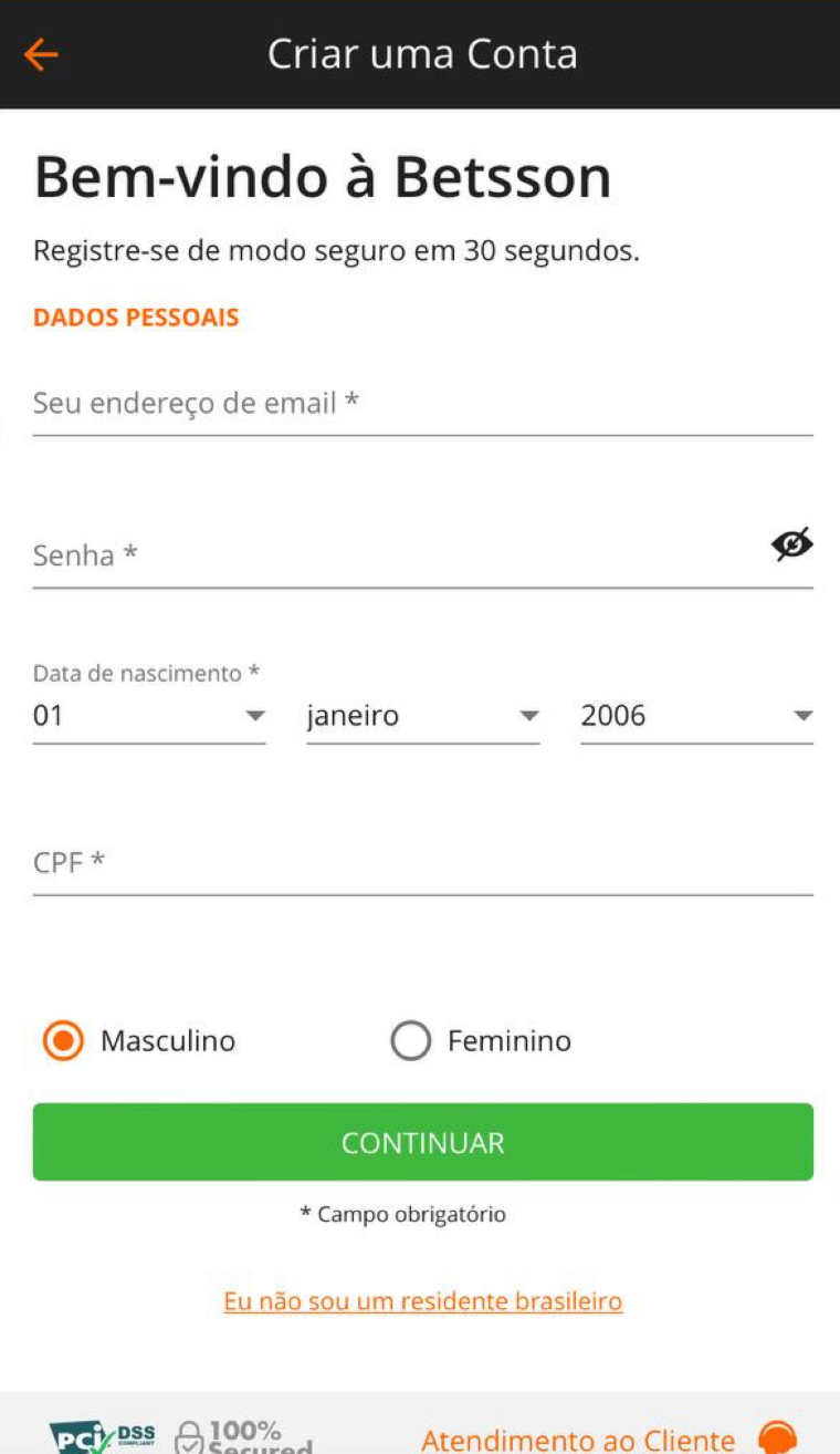 Informe o seu CPF