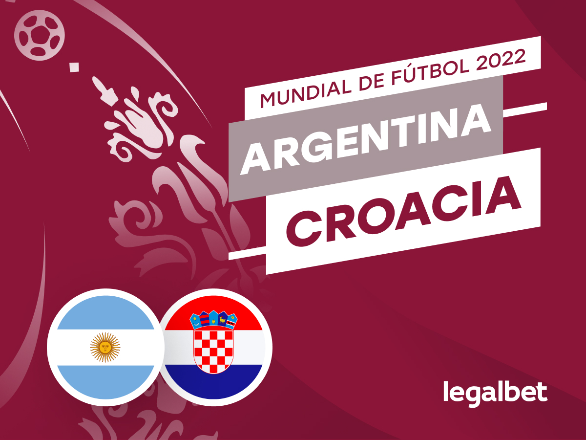Apuestas y cuotas Argentina - Croacia, Mundial 2022.