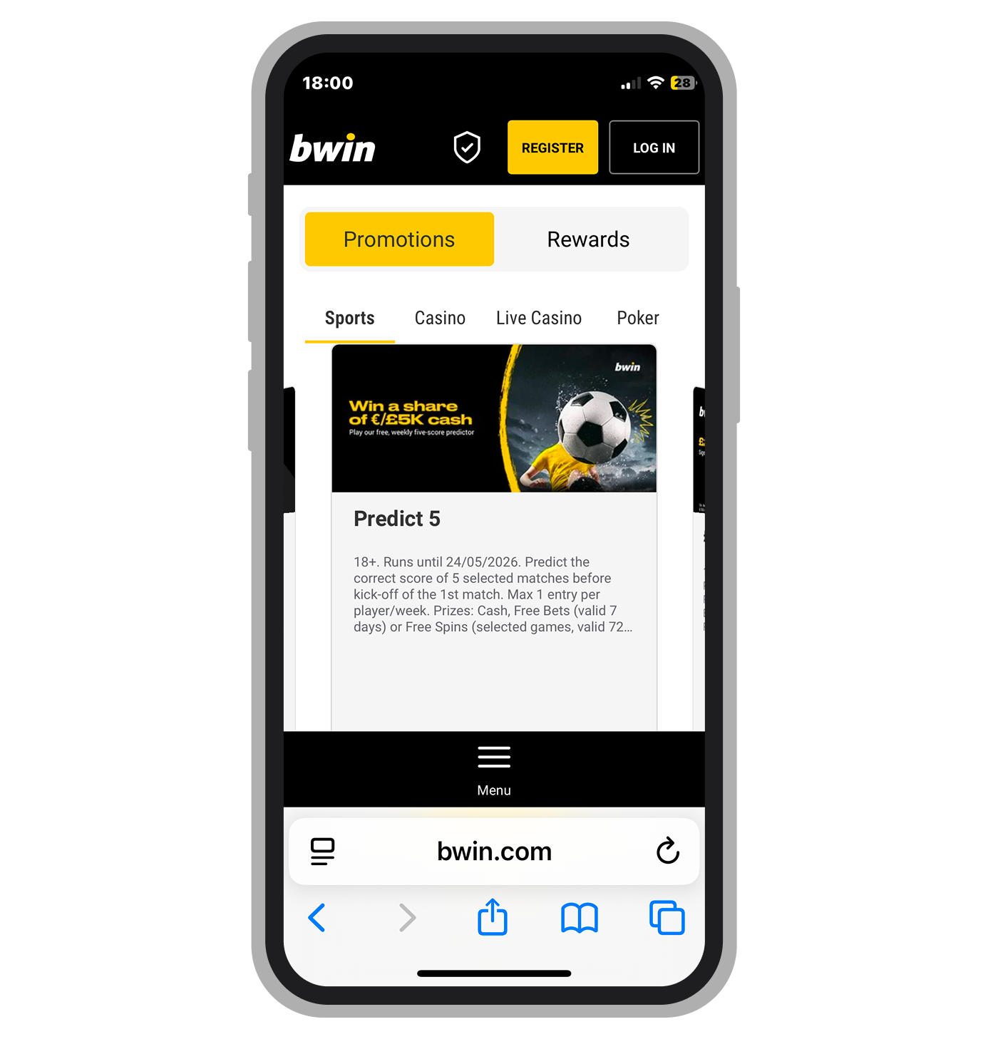 Bwin new customer offer