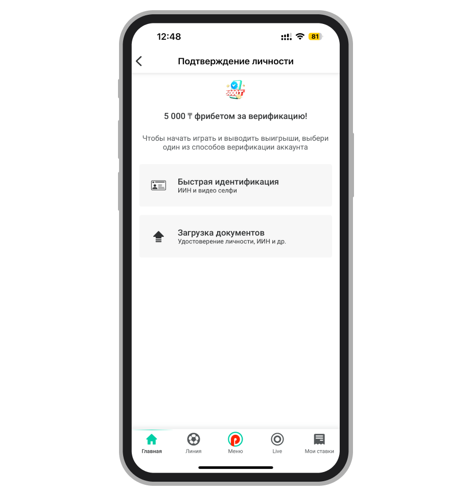 Выбор способов верификации