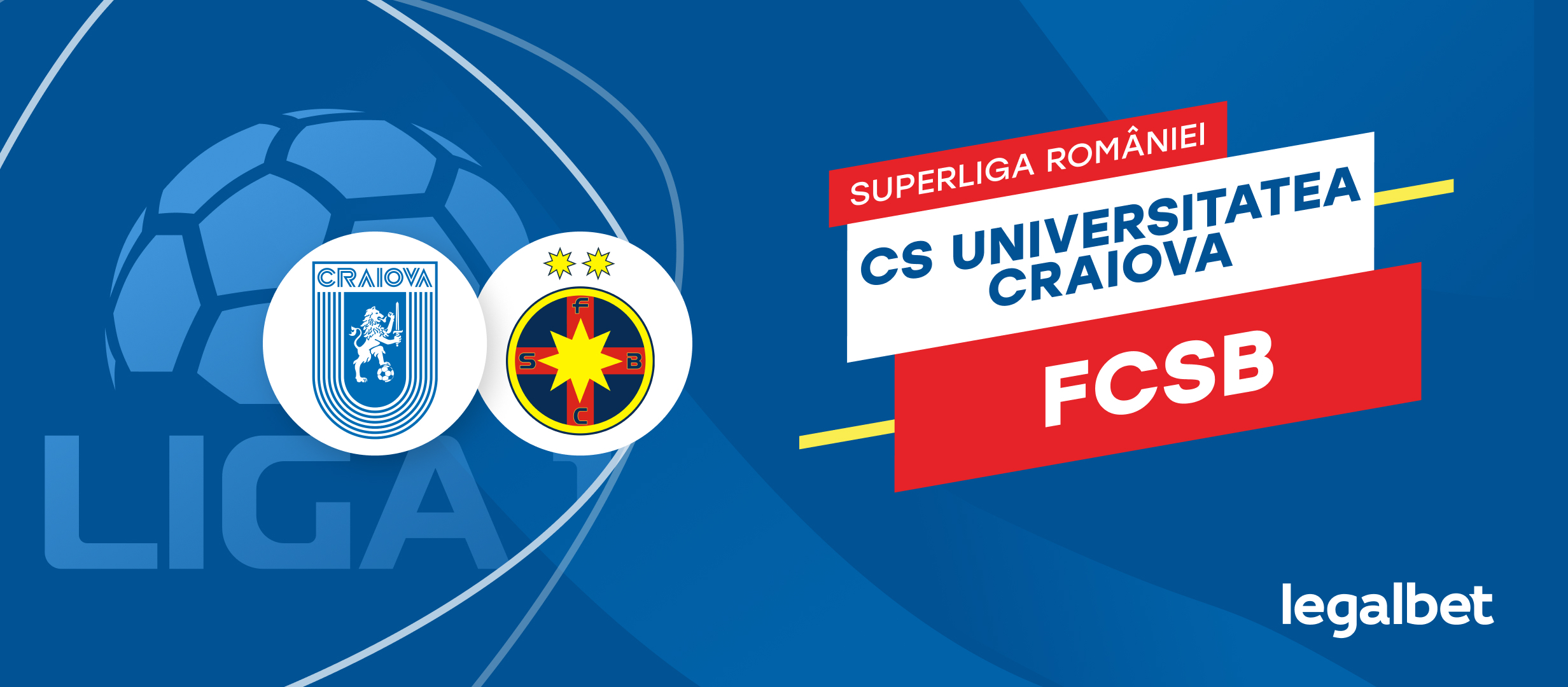 CS Universitatea Craiova - FCSB: cote la pariuri si statistici