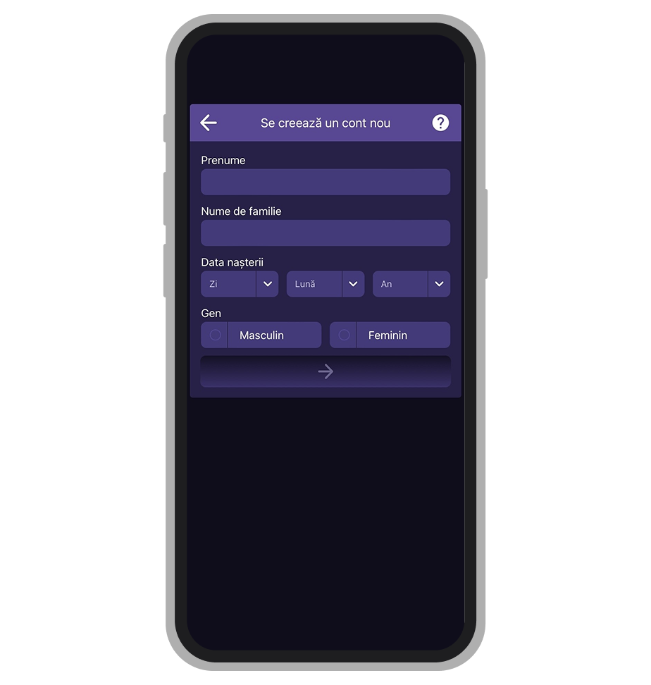 Formular de înregistrare