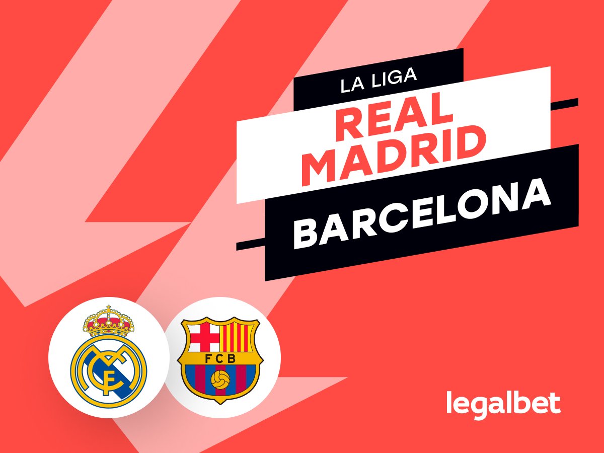 Legalbet.es: Real Madrid vs FC Barcelona: Pronóstico La Liga 26 de octubre 2025.