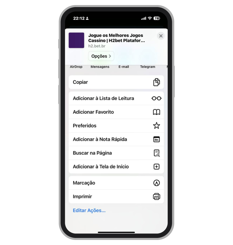 Para melhorar a experiencia no iPhone se pode criar atalho