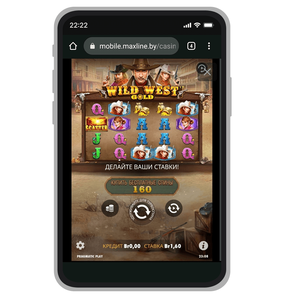 Видеослот Wild West Gold