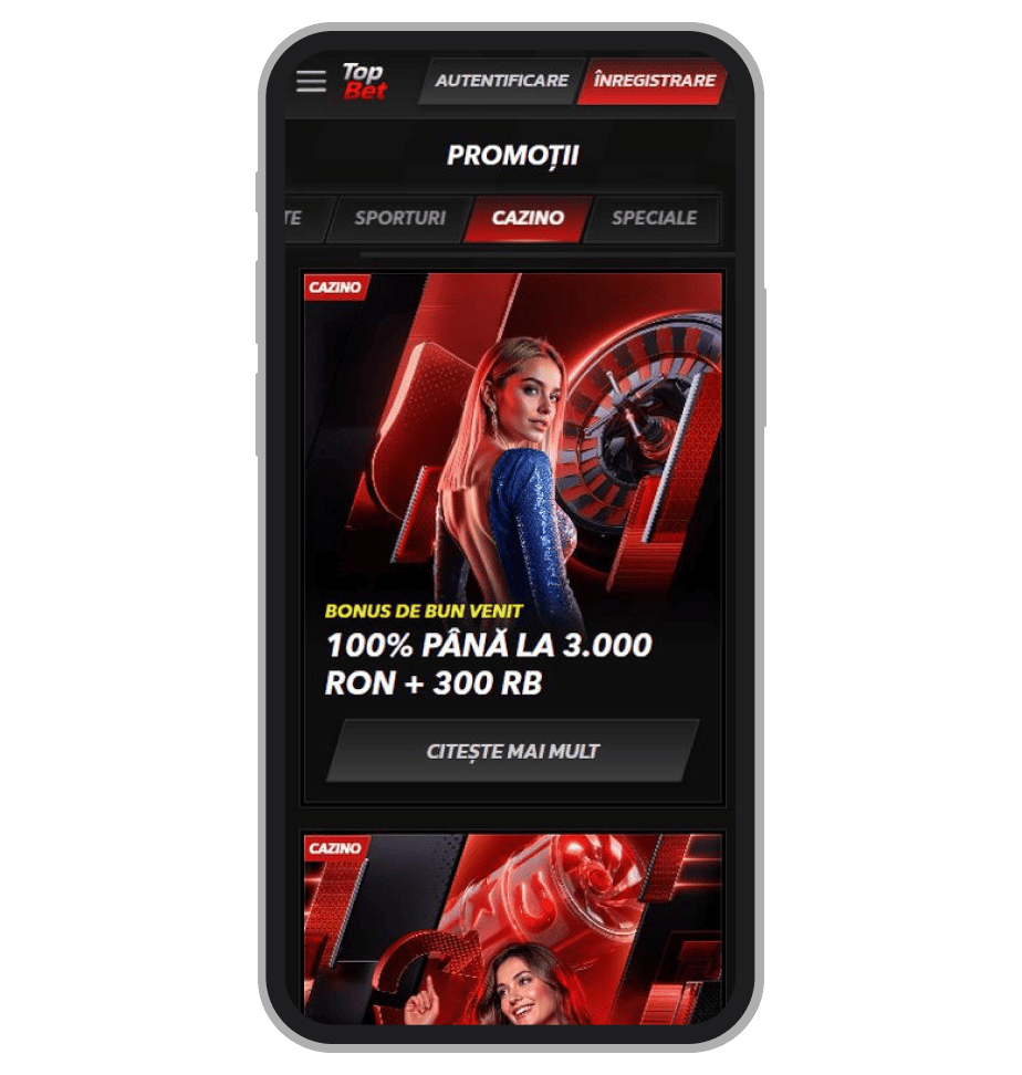 Bonusuri și promoții TopBet Casino