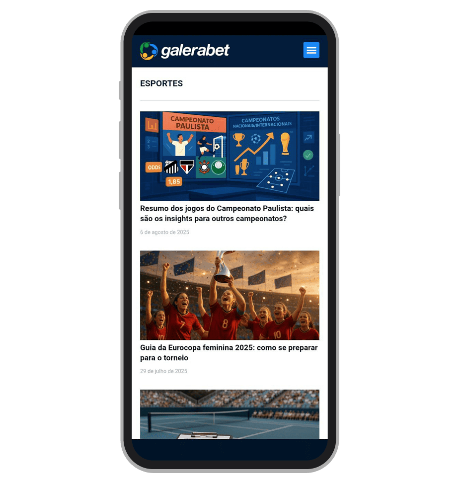 Blog da Galera.bet no app