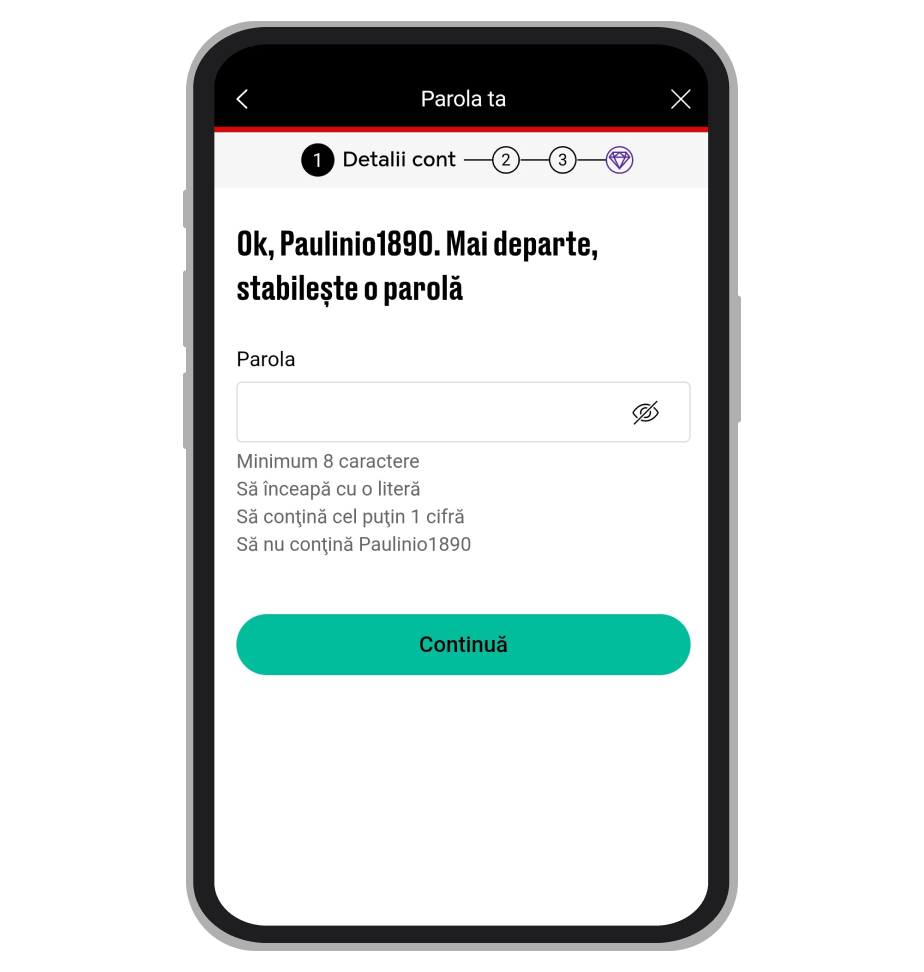 Formular de înregistrare Pokerstars Casino (a doua parte)