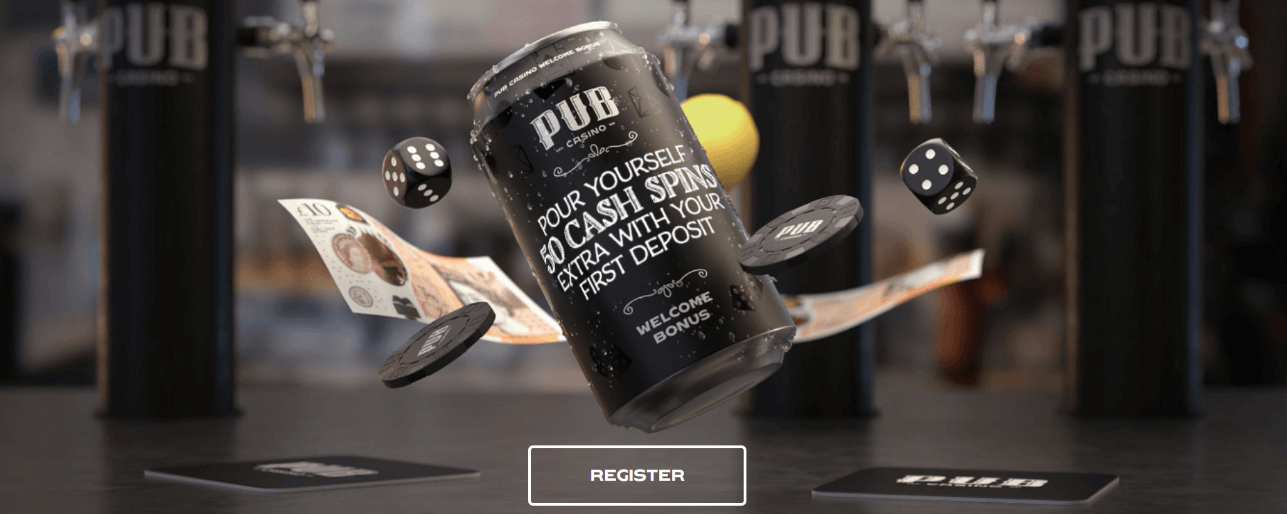 Pub Casino Welcome Bonus