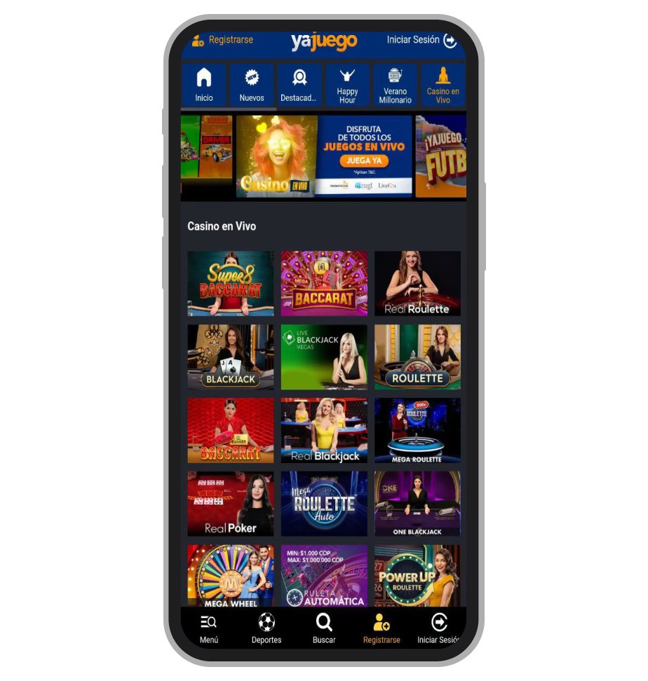 Casino en vivo