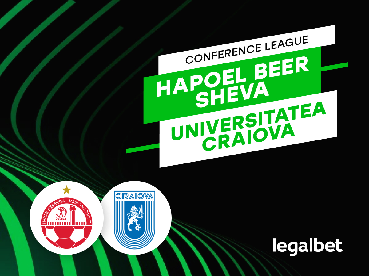 Maraz: Hapoel Beer Sheva - Universitatea Craiova | Cote la pariuri, ponturi si informatii.