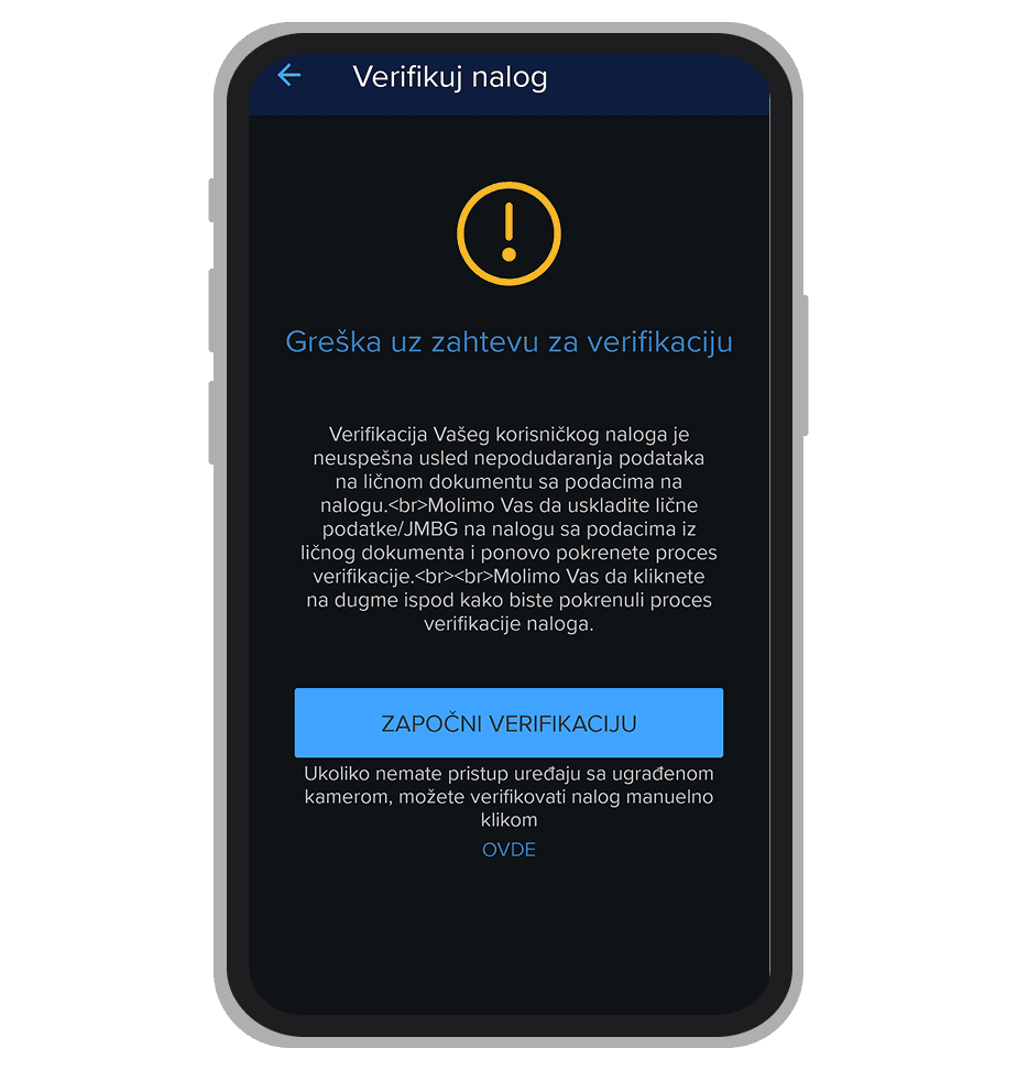 Prvi korak verifikacije