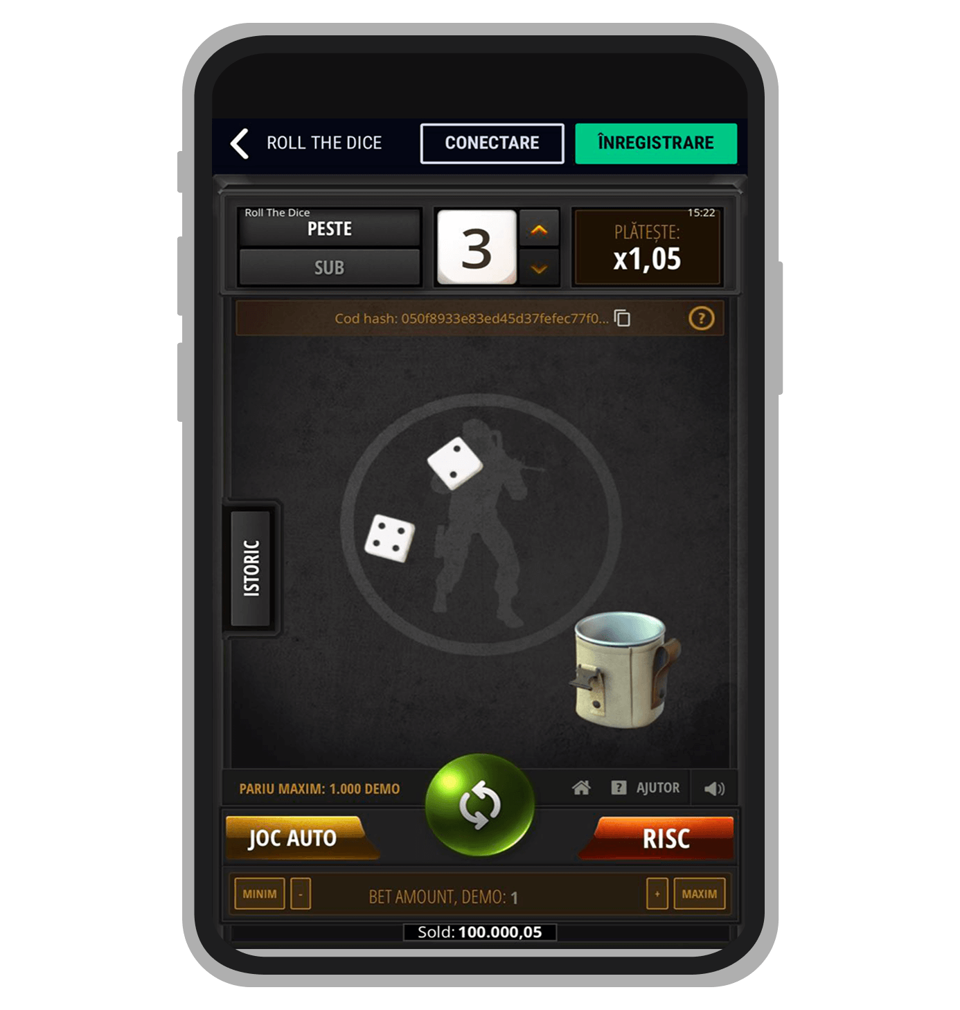 Jocuri zaruri pe mobil