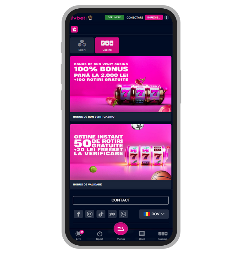 Bonusuri și promoții Victorybet