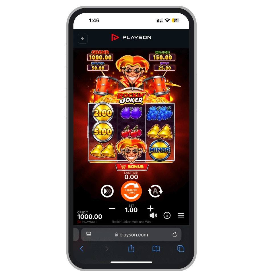Rockin` Joker: Hold and Win