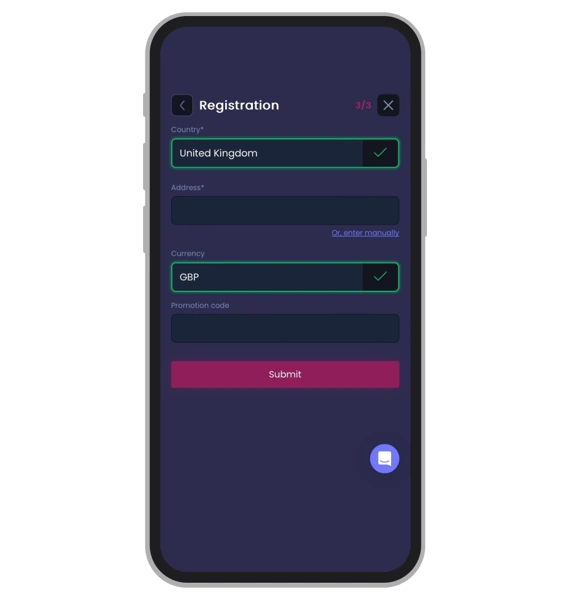 Sign Up 4