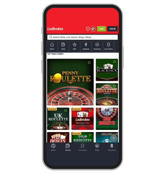 Best Table Games at Ladbrokes