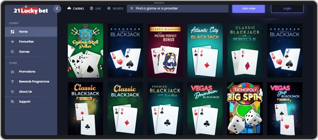 Blackjack games
