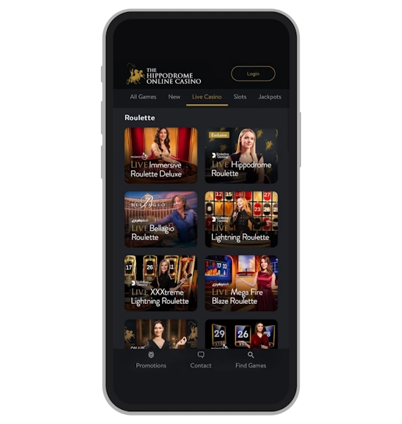 Hippodrome Live Casino