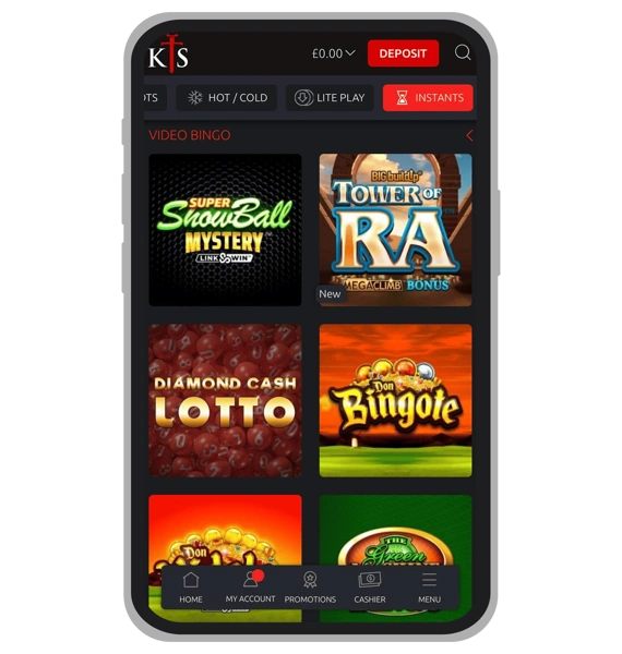  Bingo at Knight Slots