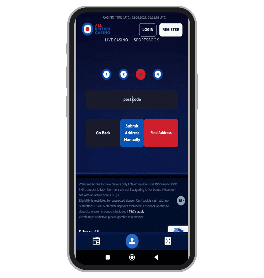 3st stage of registration