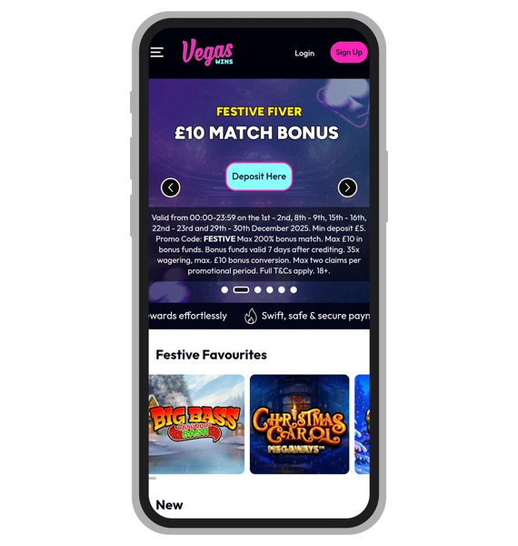 Vegas Wins Registration Step 1