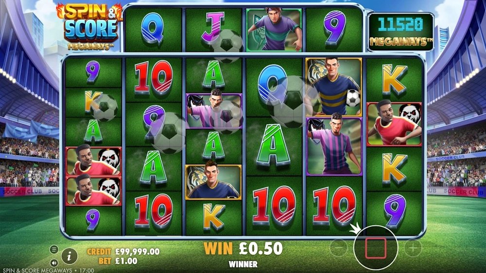 Spin & Score Megaways