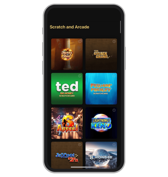 Scratchcards and Arcades