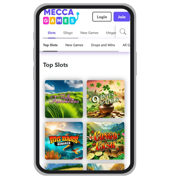 Slots at Mecca Games