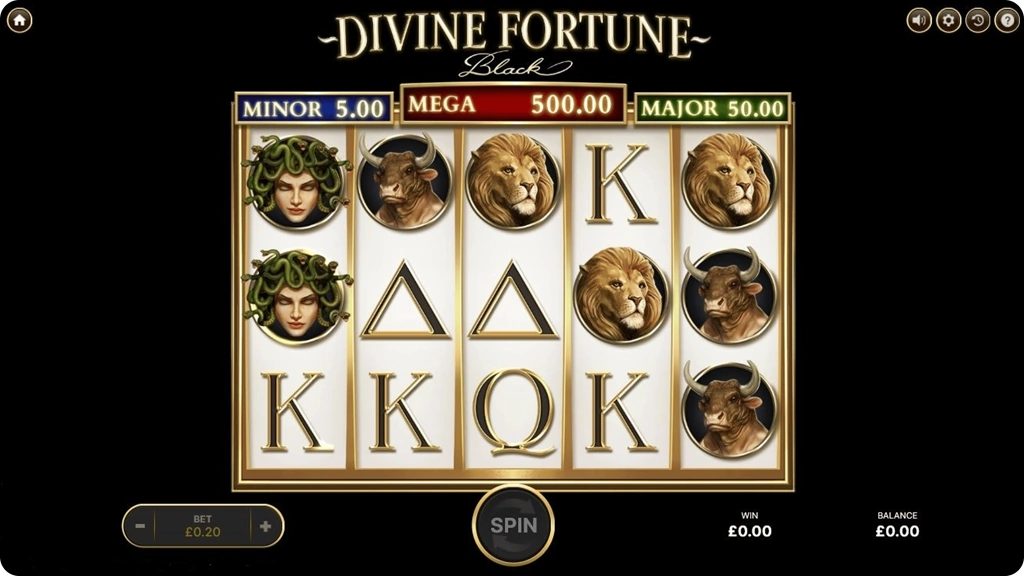 Divine Fortune Black