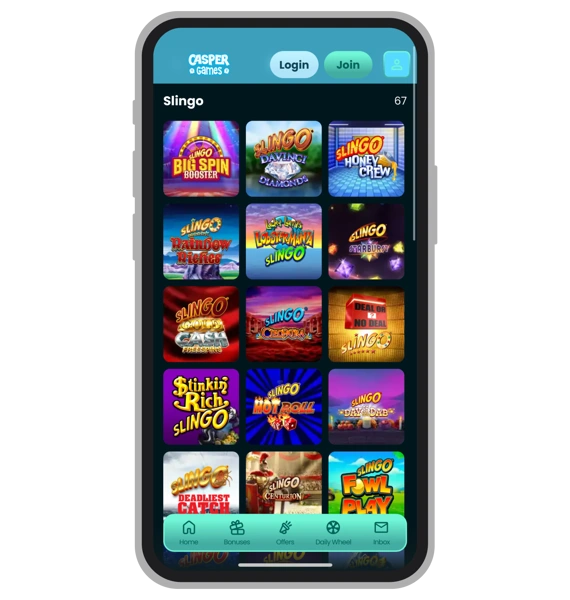 Slingo at Casper Games