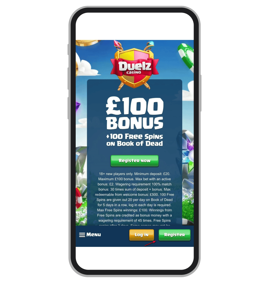 Sign Up 1 Duelz