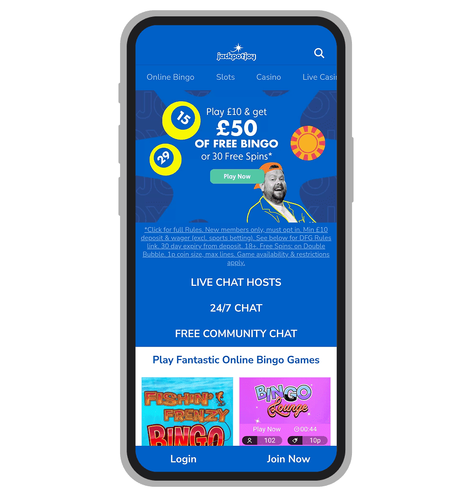 Joining the Jackpotjoy Casino