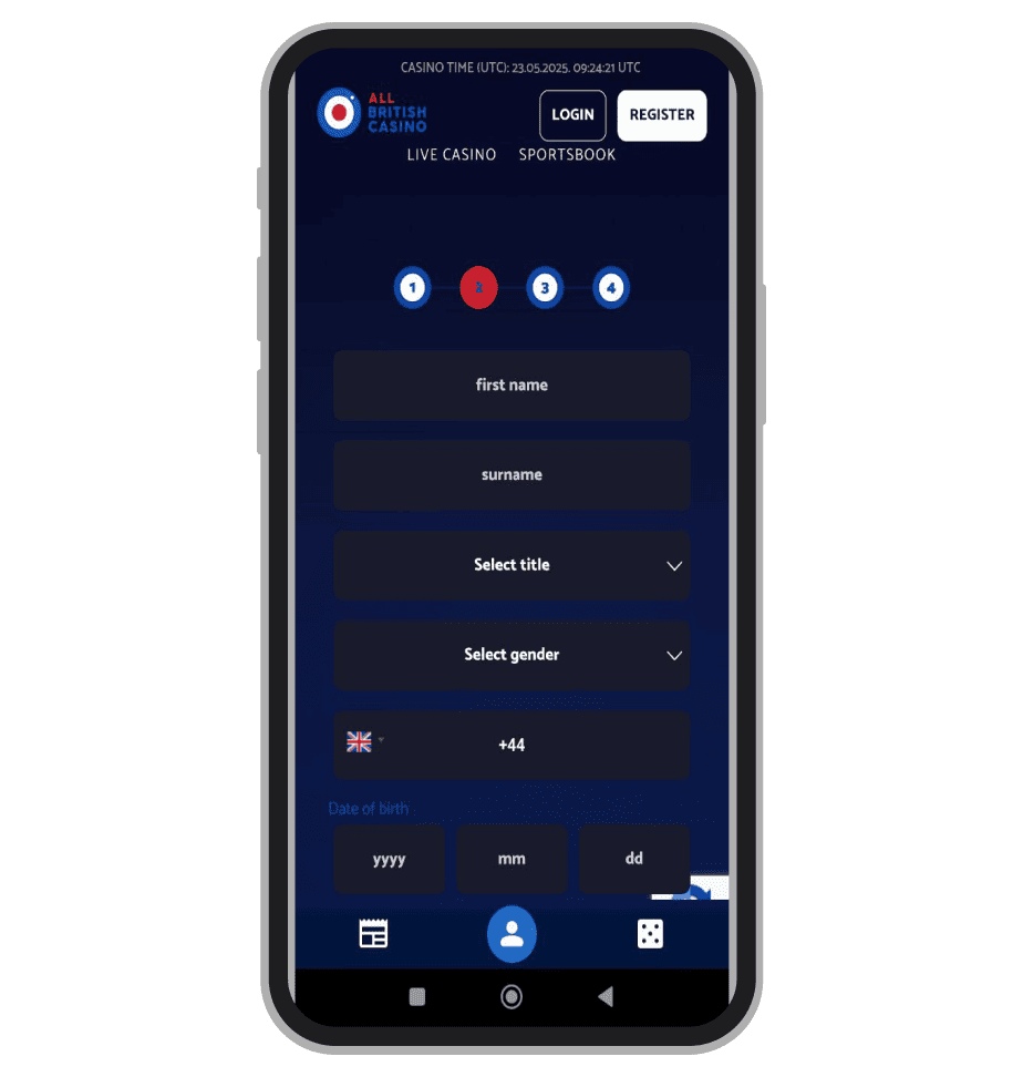 2st stage of registration