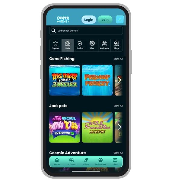 Slots at Casper Games